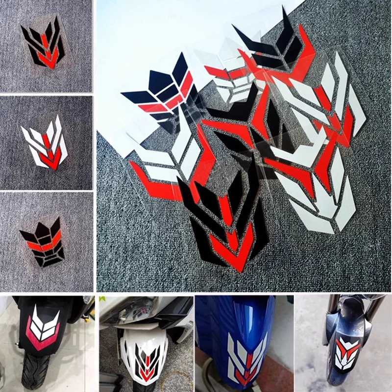 1PC Personality Waterproof DIY Vinyl Decals Stickers Motorbike Front Fender Fuel Tank Helmet Electric Scooter Decor Accessories
