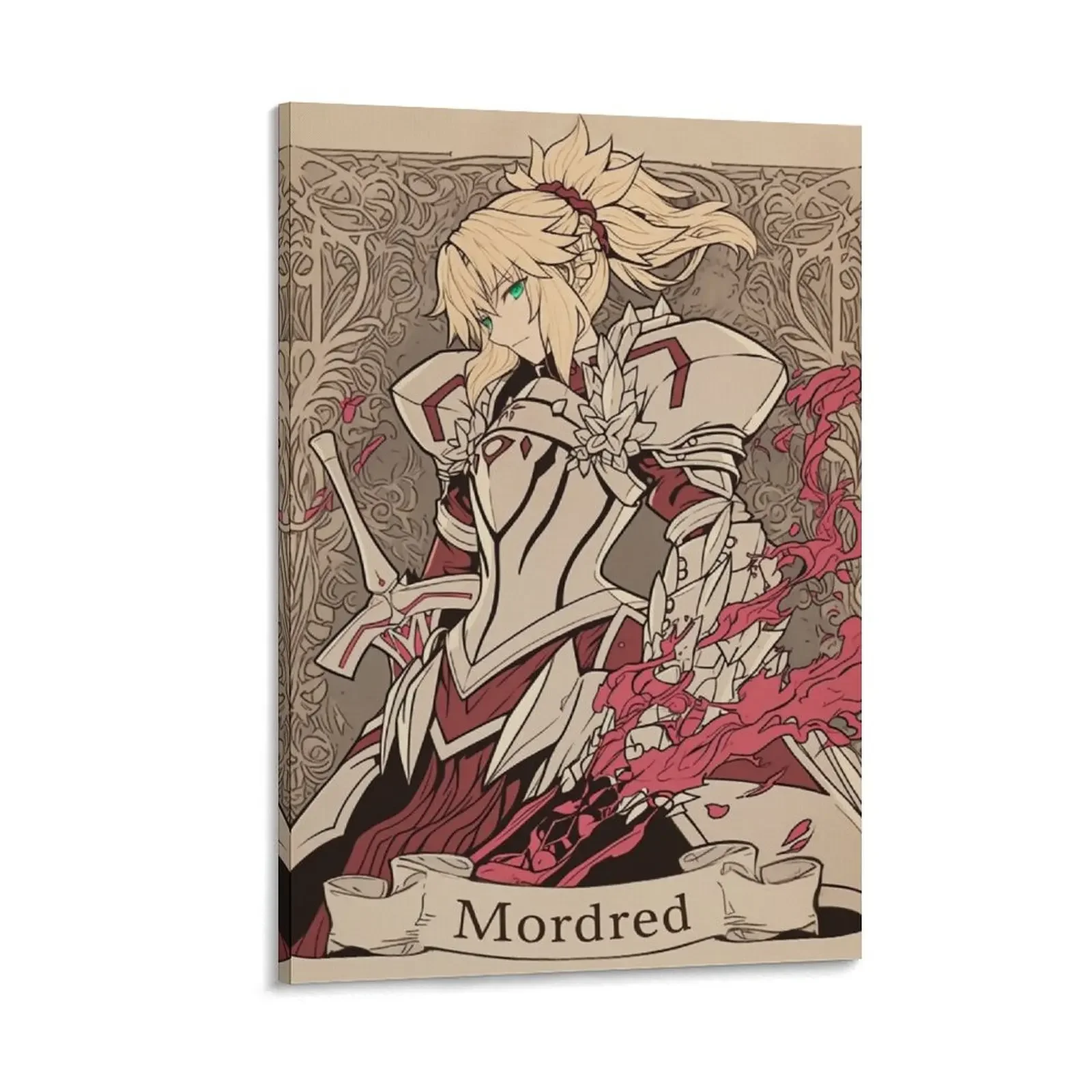 

Vintage Mordred Canvas Painting home and decoration decor aesthetic room Wall decoration frame