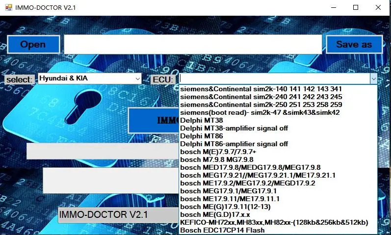 2023 IMMO DOCTOR V2.1 MULTI BRAND With Unlimited KEYGEN Immo Off Immo Delete Software for sim2k MT38 ME 17.9.2 17.9.8 MED17.9.8