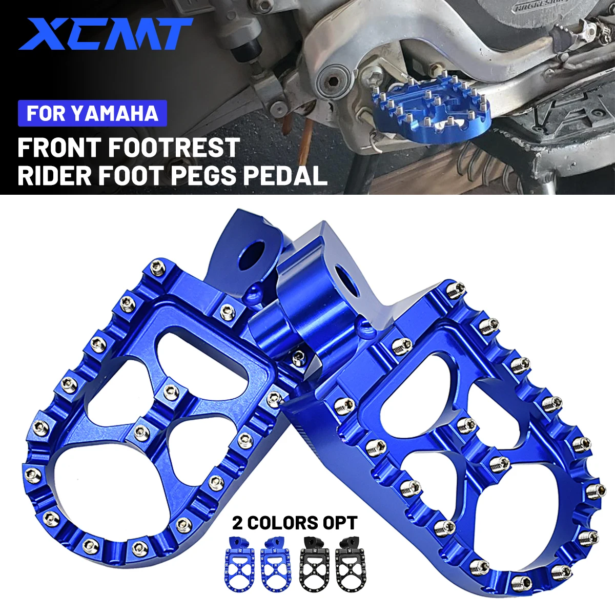 

Motorcycle CNC Foot Pegs Footpeg Pedals FootRest For YAMAHA YZ 65 85 125 250 125X 250X 250FX 450FX WR 250F 450F YZF WRF 250 450