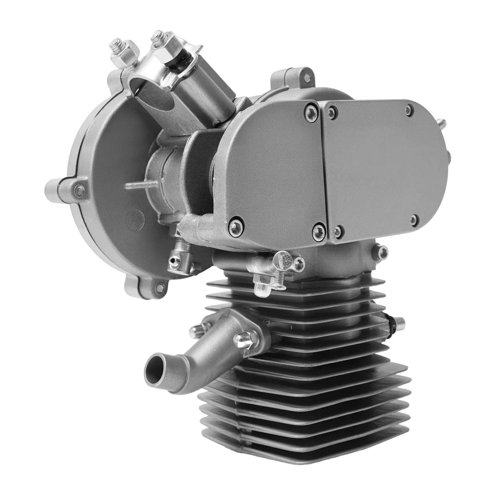 36/44 Tanden 100CC Fietsmotor Kit 2-takt Luchtgekoelde Eencilinder Benzine Fietsmotor voor de meeste 26/28 inch Fietsen