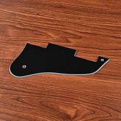 Black PVC Guitar Pick Guard Anti-Scratch Plate Compatible for ES-335 Guitar Musical Instrument Accessories 24BD