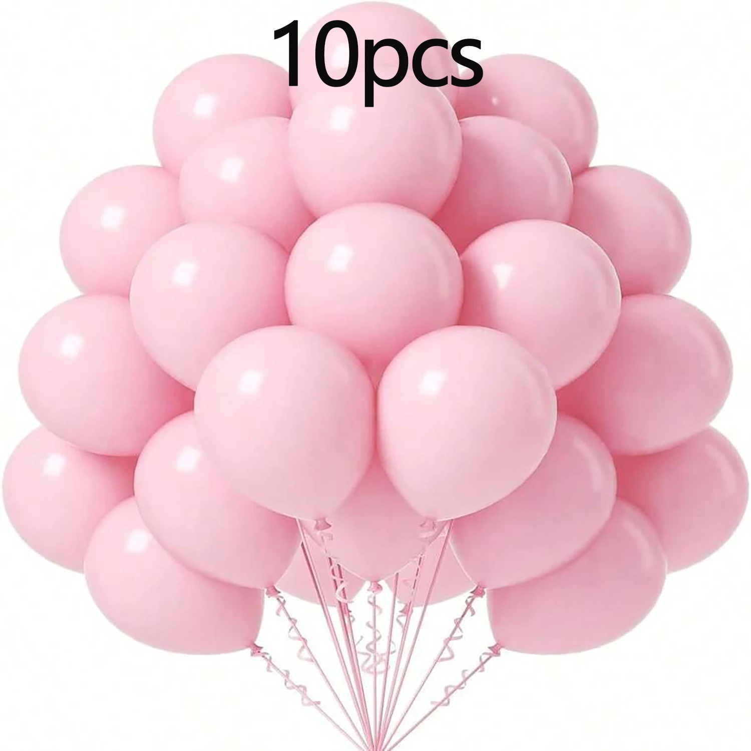 112PC Pink and White Latex Balloon Wreath Set, Suitable for Wedding Season, Birthdays, and Popular Parties