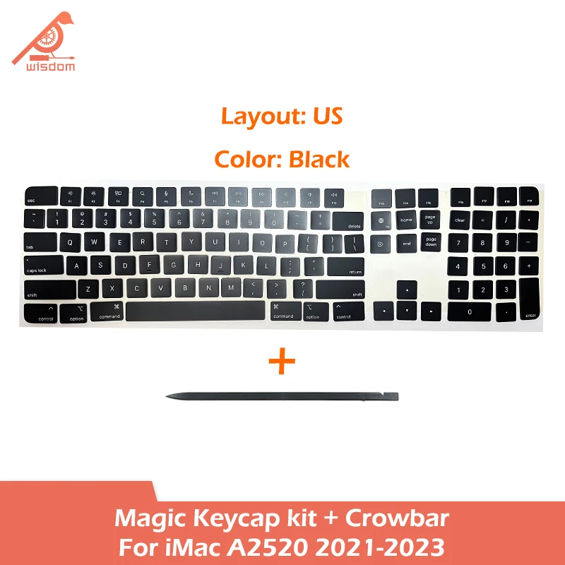 Computer A2520 US Layout Keycaps Keys For iMac 24
