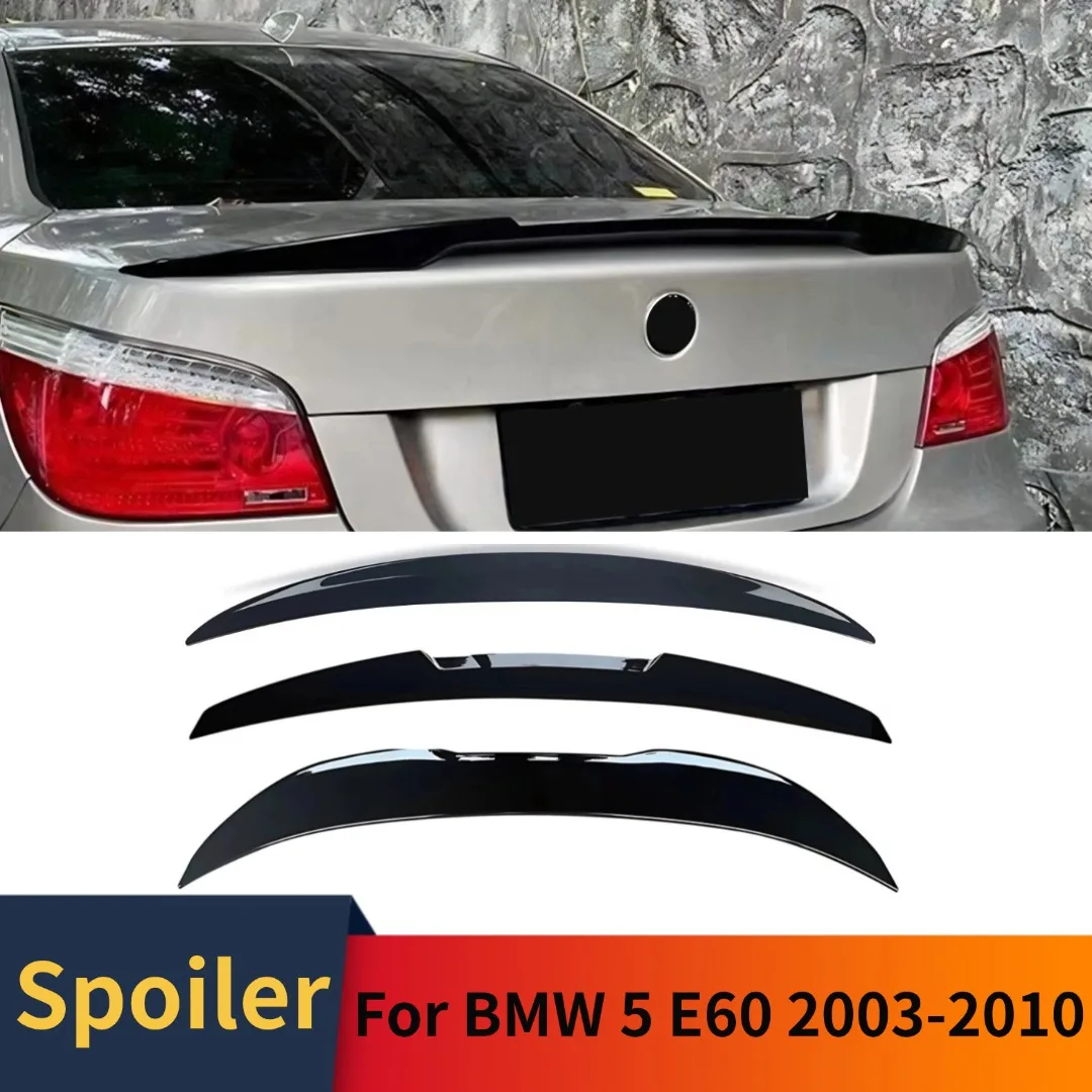 Hinten Sport Spoiler Flügel Schwanz Air Deflektor Airfoil Tuning Zubehör Body Kit Trim Refit Styling Für BMW 5er E60 2003-2010