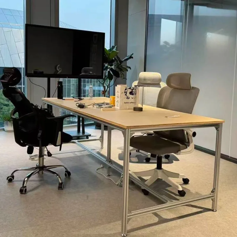 Aluminum conference table desk desk desk desk workbench creative ocean board