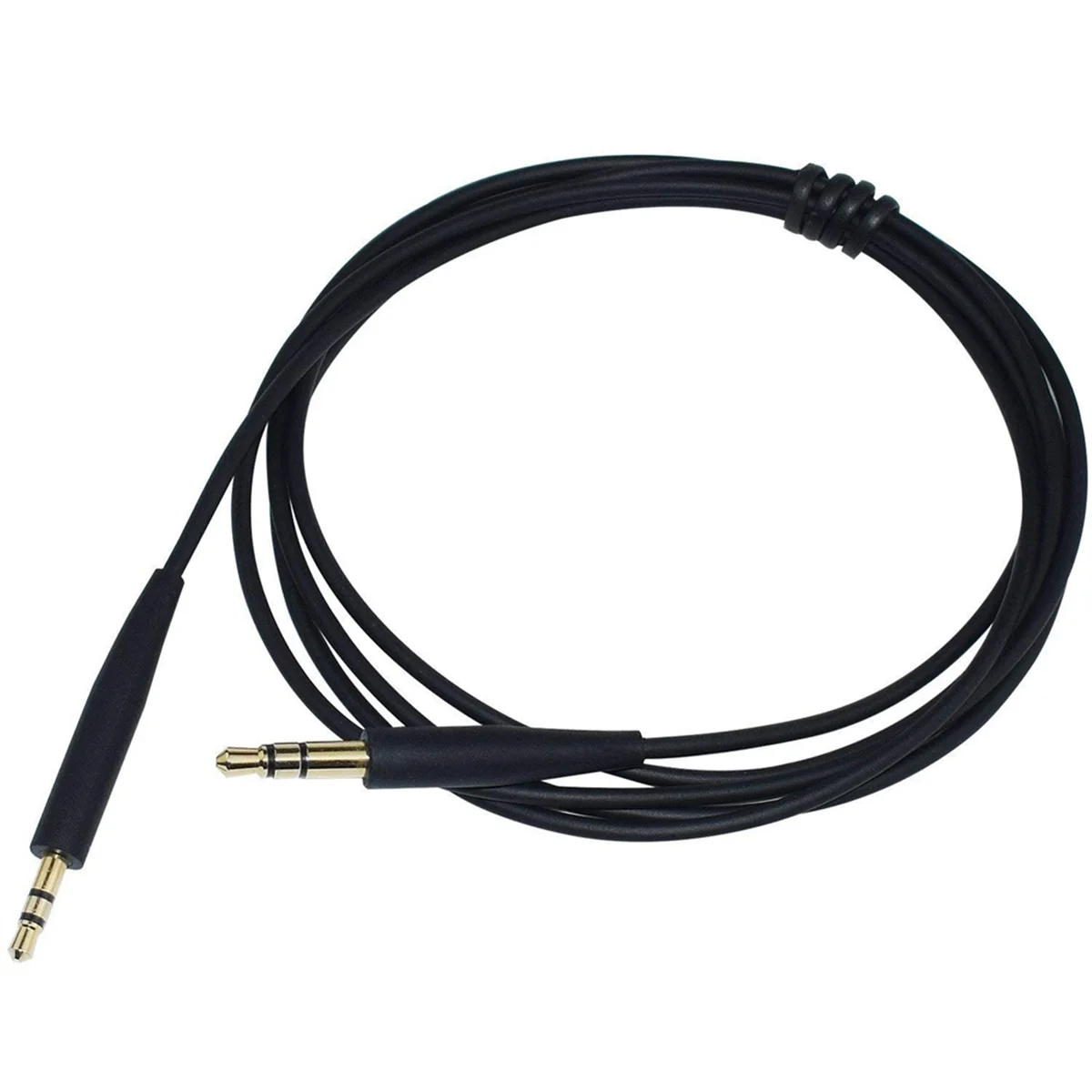 ABSQ-For Bose QC35 Headphone Cable QC25 QC35 II QC45 Soundtrue Audio Cable 3.5 to 2.5 Portable Pair Recording Cable,Black