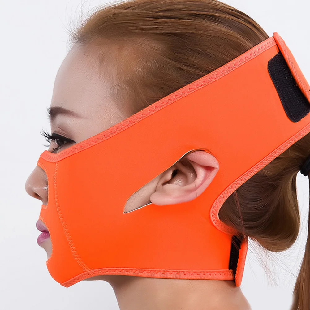 

Slimming Mask Sleep Thin Face Mask V-Shaped Chin Support Adjustable Face Lifting Belt Firming Skin Artifact