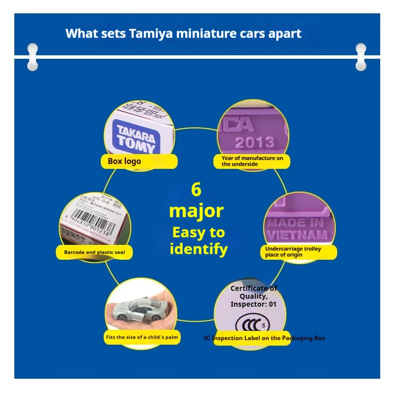 Tomica Diecast Alloy Car Model Simulation Mini Vehicle Sports Car Sedan Collectible Toy For Adult Hobby Collection view 5