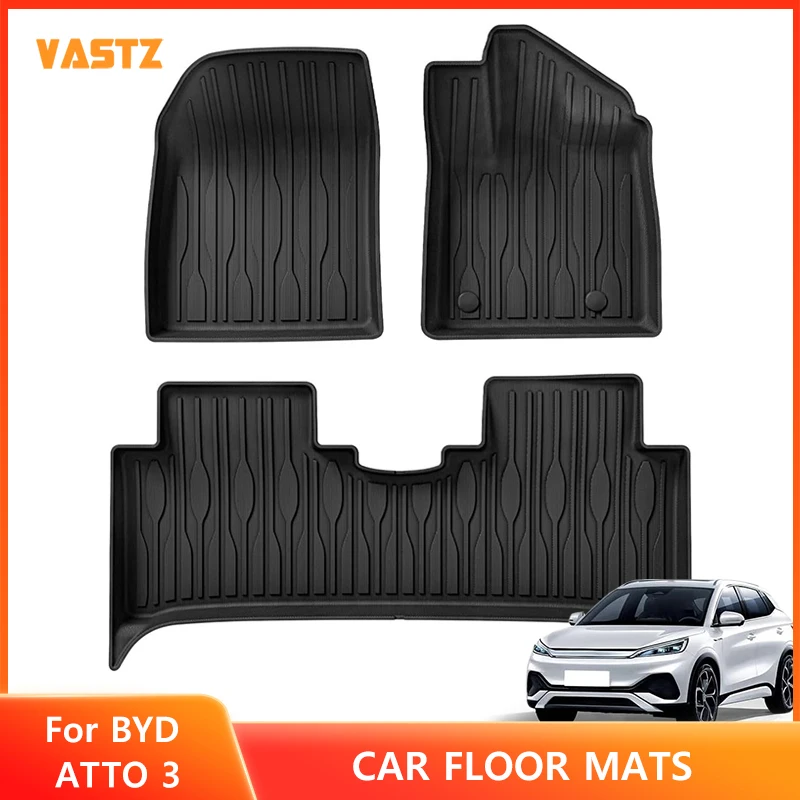 

For BYD ATTO 3 TPE Floor Mats Right Rudder Trunk Mat Anti - Slip Durable All-weather Waterproof Liner Auto Accessories