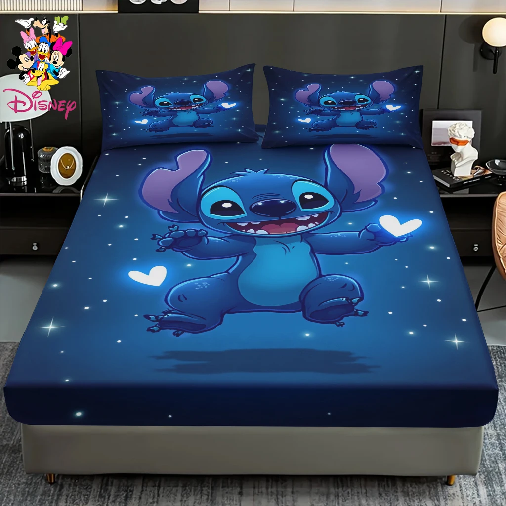 2/3 قطعة مجموعة أوراق ديزني ستيتش المجهزة ضوء النجوم القلب الكرتون الطباعة الرقمية غرفة نوم احتفالية وديكور عنبر مريح