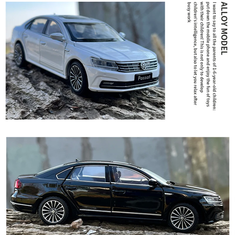 1:32 Volkswagens PASSAT Magotan Alloy Car Model Diecast Metal Toy Vehicles Car Model Sound Light Simulation Collection Gift