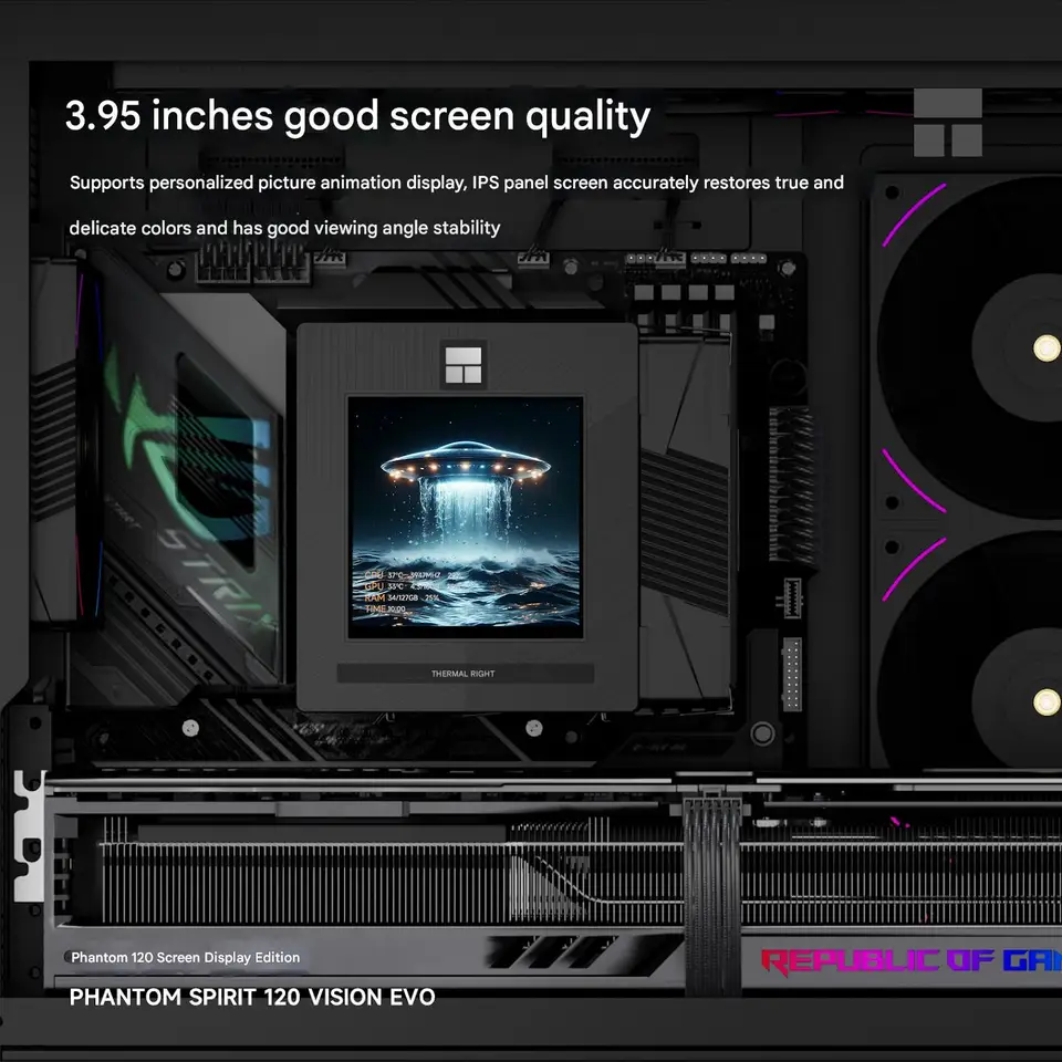 Thermalright PHANTOM SPIRIT 120 VISION EVO Computer Air Cooling