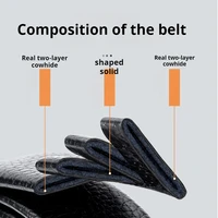 OYIFAN hommes ceinture en cuir véritable ceinture pour hommes alliage boucle cliquet ceintures hommes concepteur ceinture automatique ceintures  6