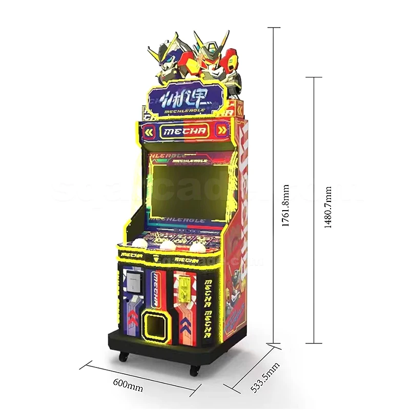 Hot sale new kids football mecha Cow boy arcade game machine for indoor amusement game center