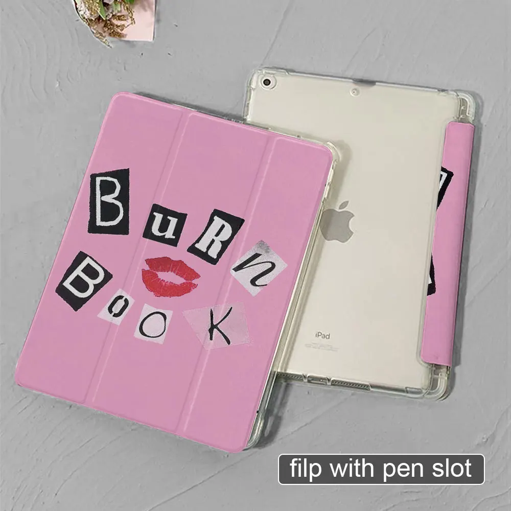 Ipad case text style pattern Air 5 4th 6th 10.9 For Funda ipad 9th 10th 7th 8th Generation Mini 6 2024 10.2 9.7 8.3in 2018Cover