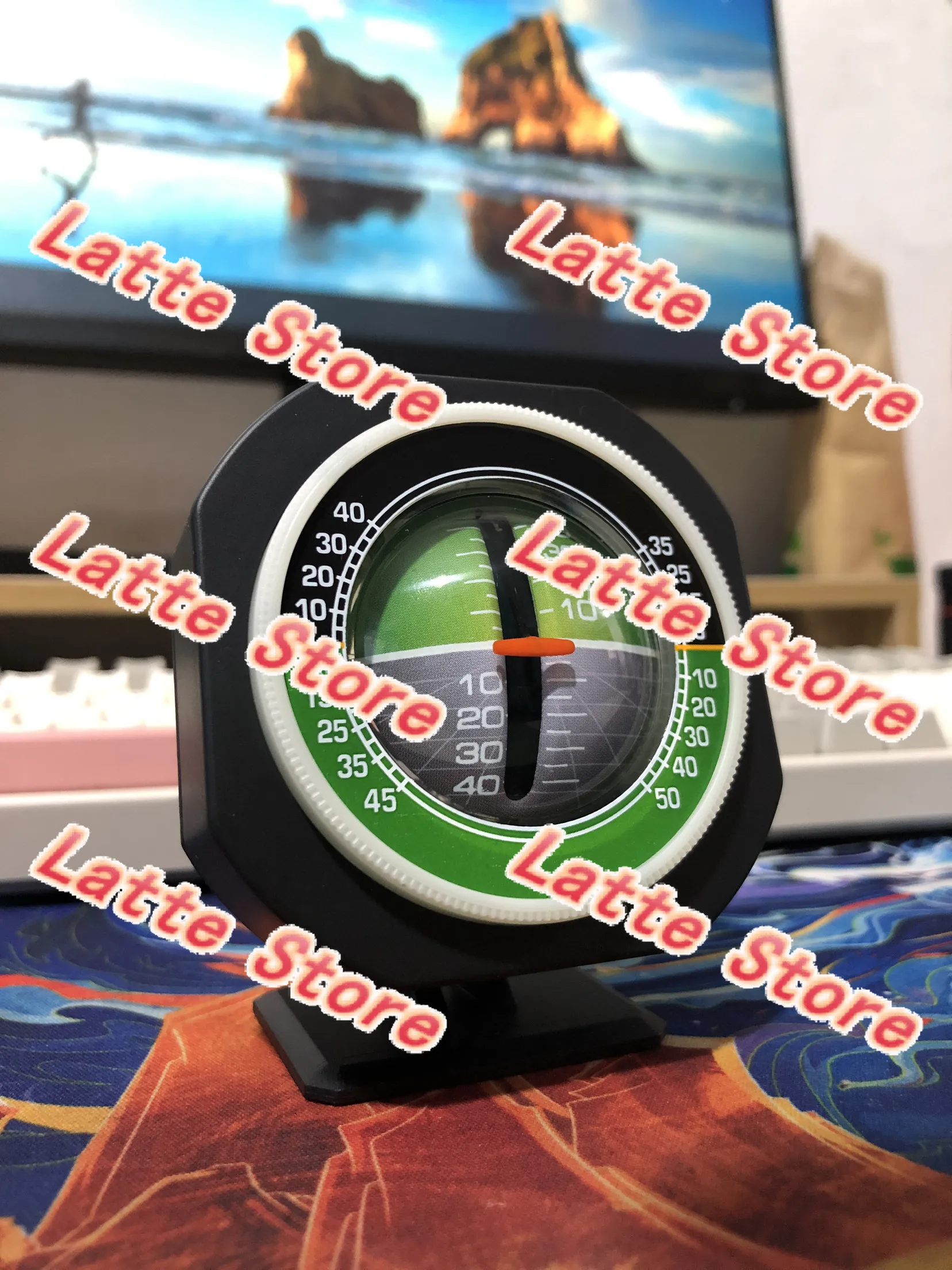 High Precision Auto-sensing Car Slope Level Gauge, Adjustable Luminous Inclinometer With Backlight ForOff-road Modified Vehicles