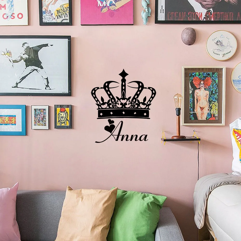 Autocollants muraux en Pvc avec texte personnalisé, excellente décoration pour la maison, les meilleurs cadeaux de noël, autocollants créatifs, 1 pièce