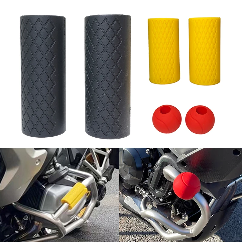Motorrad Motor Crash Bar Schutz Stoßstange Schutz Dekorative Block Für BMW R1200GS R1250GS LC ADV R 1200GS R1250 GS Abenteuer