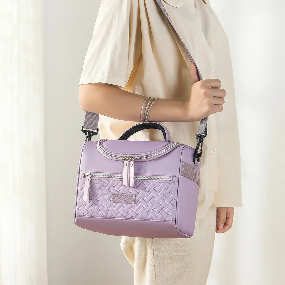 

1 Pcs Lunch Boxes Handbags Office Workers Bring Rice Bags Insulated For-Bento Bags Breakfast Insulated Bags Fashionable Parts