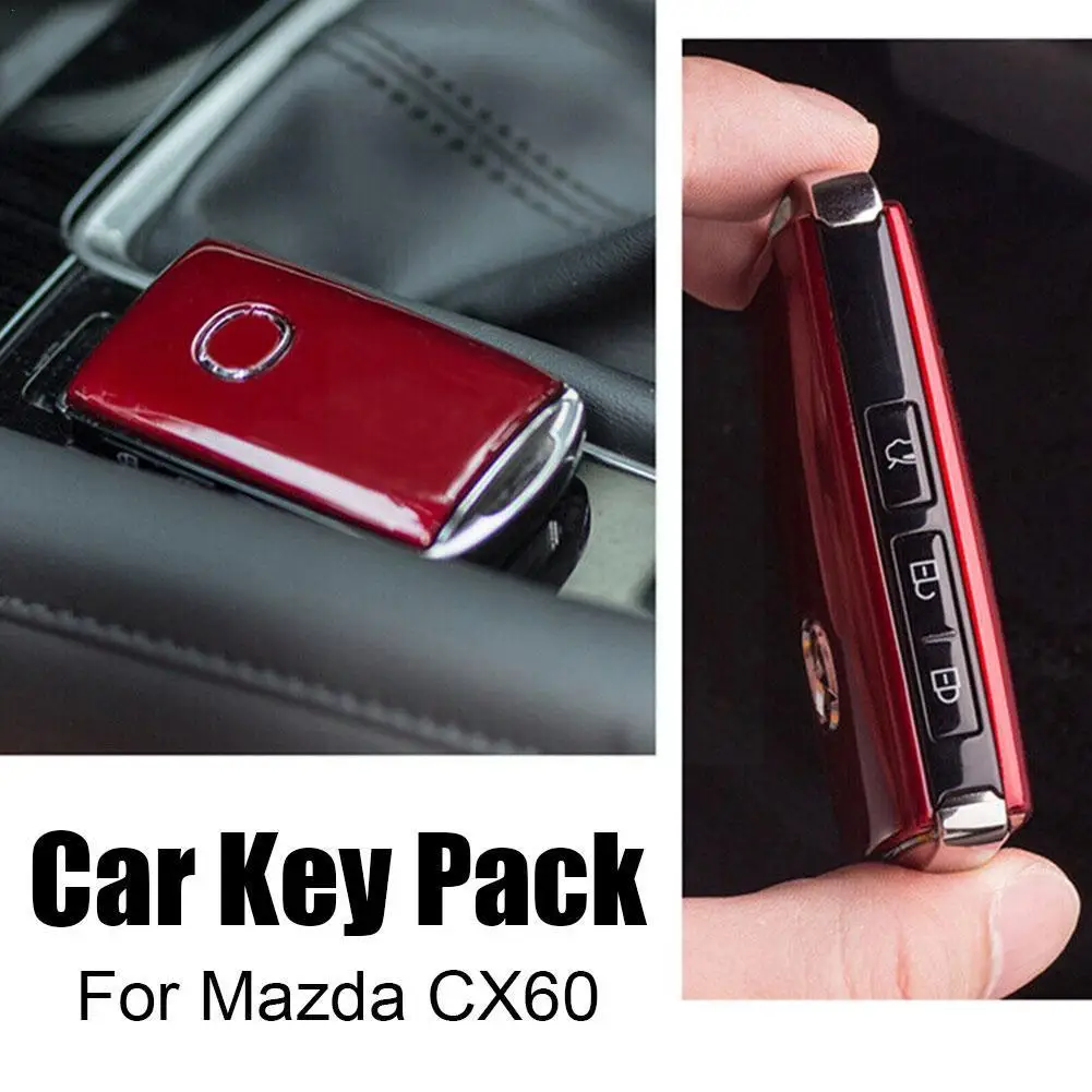 For Mazda CX60 CX-60 CX 60 2022-2023 ABS Car Remote Case Key Auto Protection Accessories N2G1