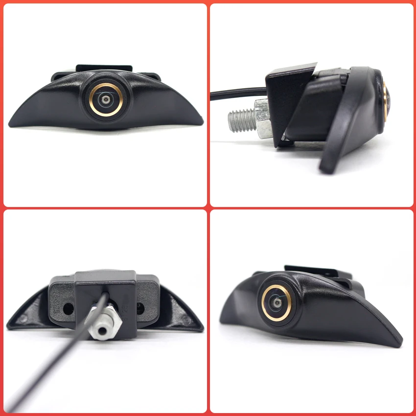 Golden AHD Vehicle Front Side View Camera CCD FishEye ​For Nissan X-Trail Tiida Qashqai Livina fairlady Pulsar Cube Armada Teana