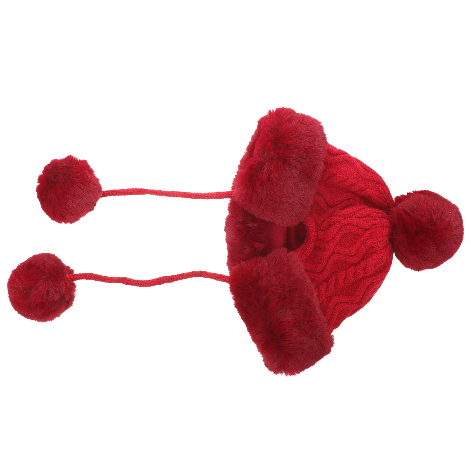 قبعة شتوية دافئة للنساء من البوليستر السميك في الهواء الطلق، قبعة مريحة للتنفس مناسبة للمدرسة والتزلج والارتداء الكاجوال #3