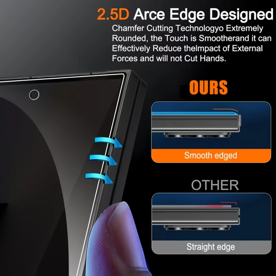 NNBILI 4 Piezas Protector de Pantalla de Privacidad para Samsung Galaxy Z Fold 8 7 6 5 4, Antiespía, Resistente a Golpes, Antihuellas 2