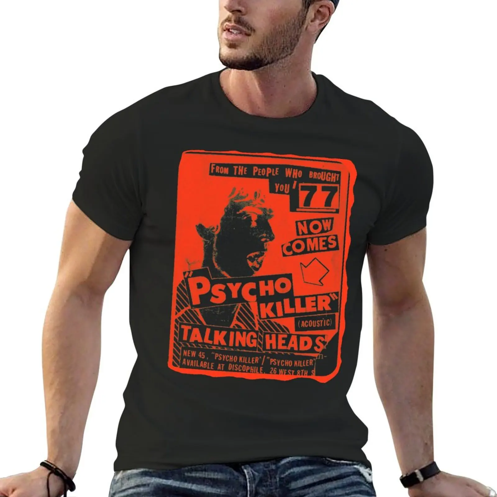 

Psycho Killer T-Shirt Aesthetic clothing vintage oversized t shirt black t-shirts for men