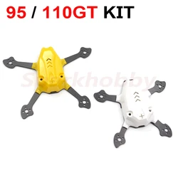 SALE 95GT 95mm 110GT 117mm Frame kit For LDARC 95GT 110GT PNP 2840 Propeller Plastic Canopy Carbon Fiber Frame RC FPV Drones