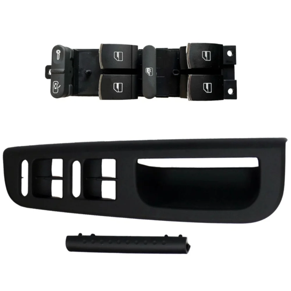 Auto Window Switch with Panel 3B1867171E 1J4959857D for For JETTA and For GOLF Models Produced Between 1999 and 2004