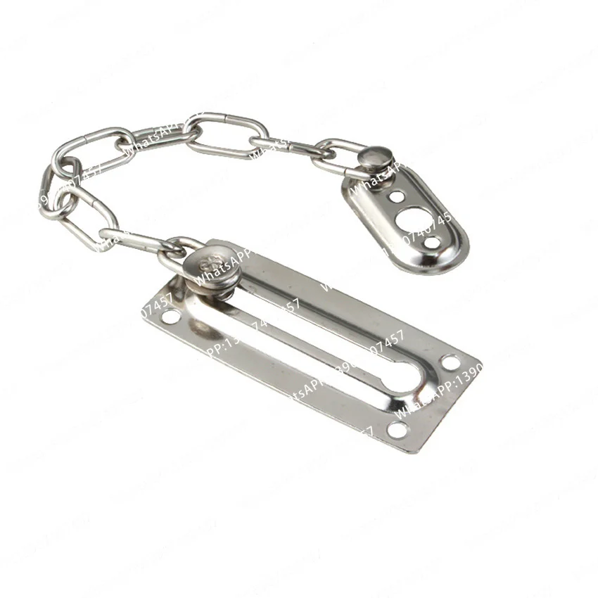 Household metal iron safety chain guards with anti-steal chains or screws