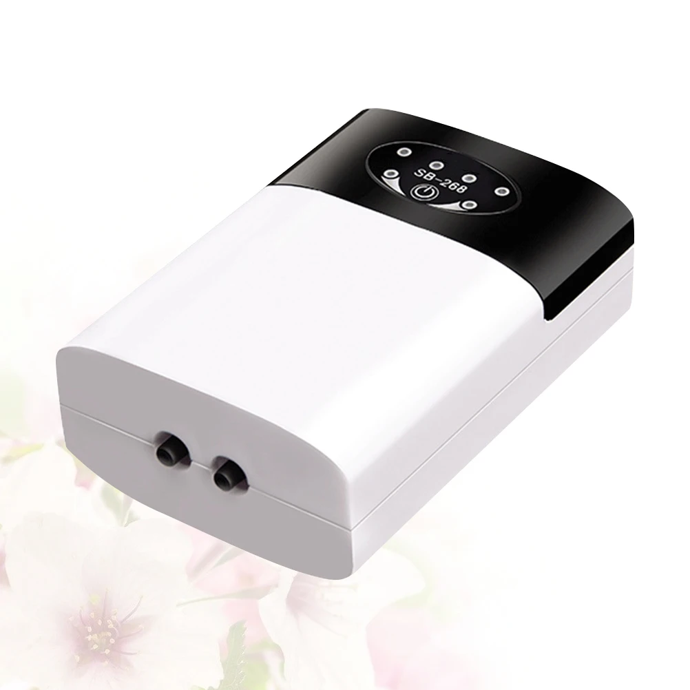 

Oxygen Pump Air Aquarium Mini Compressor Hydroponic Stone USB Charging Fish Tank