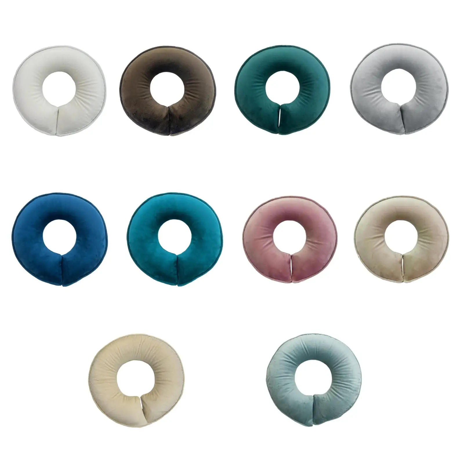 

Face Down Pillow Massage Bed Headrest Portable Ergonomic Comfortable Versatile Salon Massage Pillow Face Cradle for Airplane