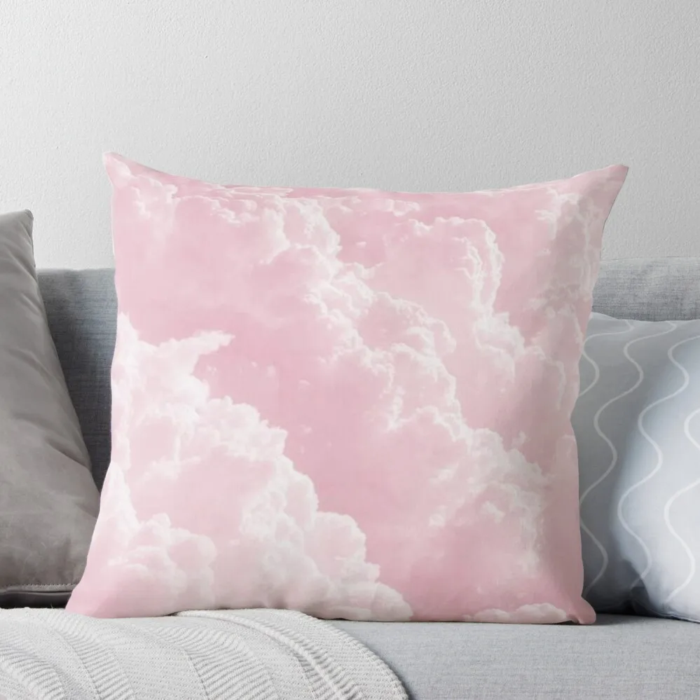 

Pink Clouds Throw Pillow Sofa Cover Cushion Cover Set Pillow Cases Decorative