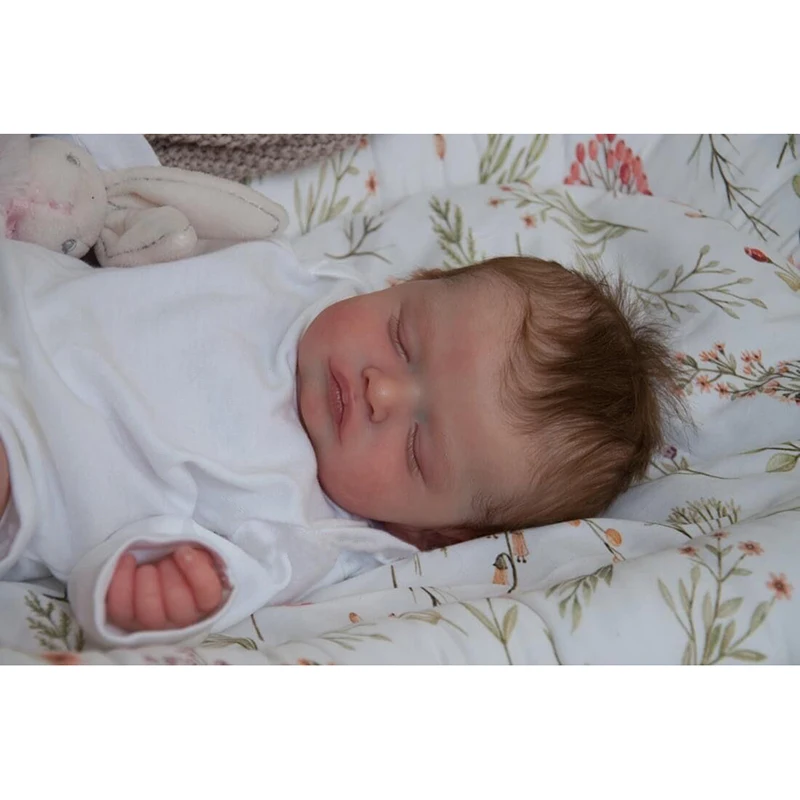 48CM Reborn Baby Rosalie Very Lifelike Baby Dolls 3D Painting Skin with Details Veins Bebe Reborn Dolls