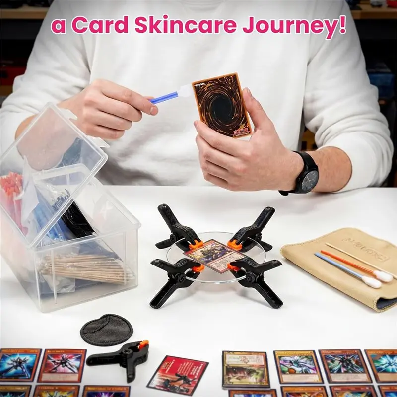 BHTS-Trading Card Care Kit With Grading Tool-223 Piece Set For TCG Sports Cards And Collectors