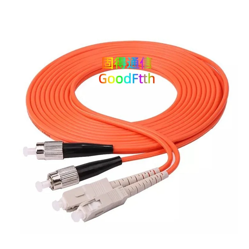 

Патч-корд SC-FC FC-SC 50/125 OM2, дуплексный кабель-перемычка GoodFtth