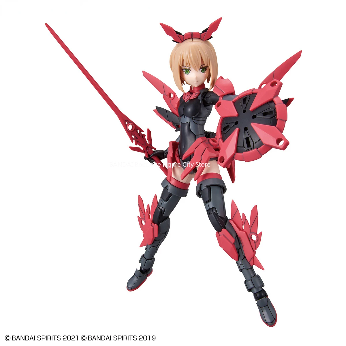 In Stock Brand New Genuine Bandai 30MS Character Kit 02 SIS-A00 Tiasha [color B] Assembled Model - Figure Collection Gift