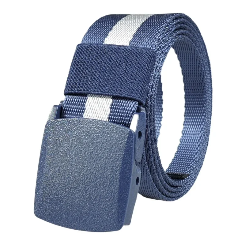 Unisex Automatic Buckle Nylon Belt, Cintos de viagem ao ar livre Caça Canvas, homens e mulheres, 110 cm, 120 cm, 130 cm, 140cm