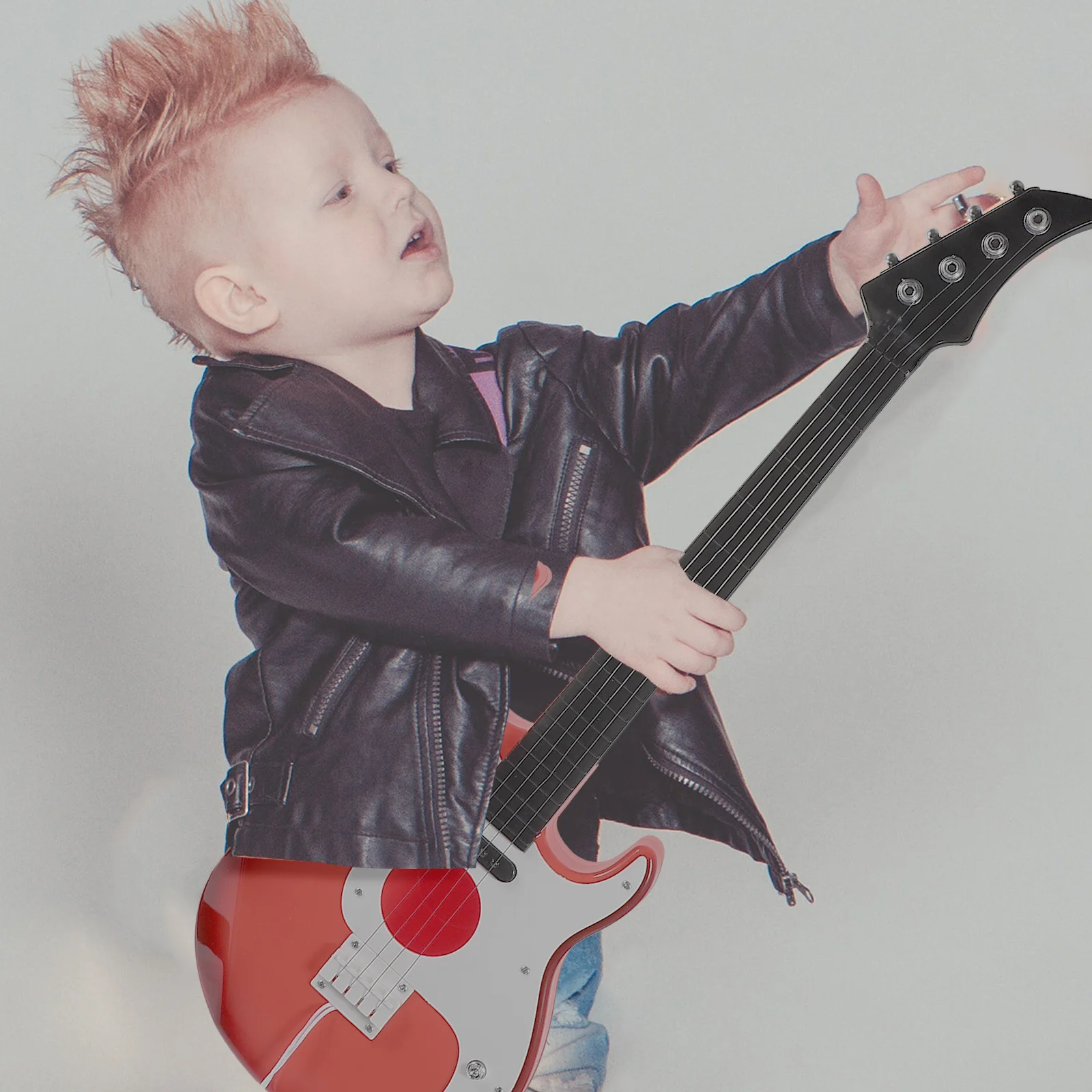 Children's Guitar Toy Kids For Beginners Electric Training Instrument Adults Toddler Mini Toys