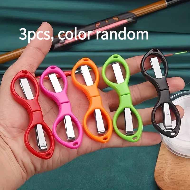 1/3pcs Portable Folding Scissors • Travel, Fishing And More Multi-Scene Essentials • Random Color