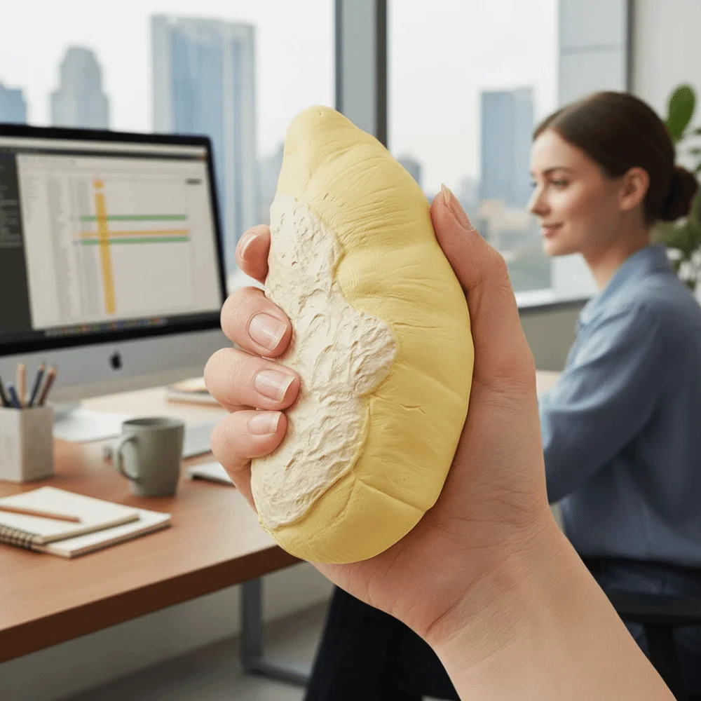 Release Hand Simulated Durian Squeeze Relax Gift Stretch Slow Rebound Squeeze Elastic Sensory Slow Rebound Vent Sensory Play