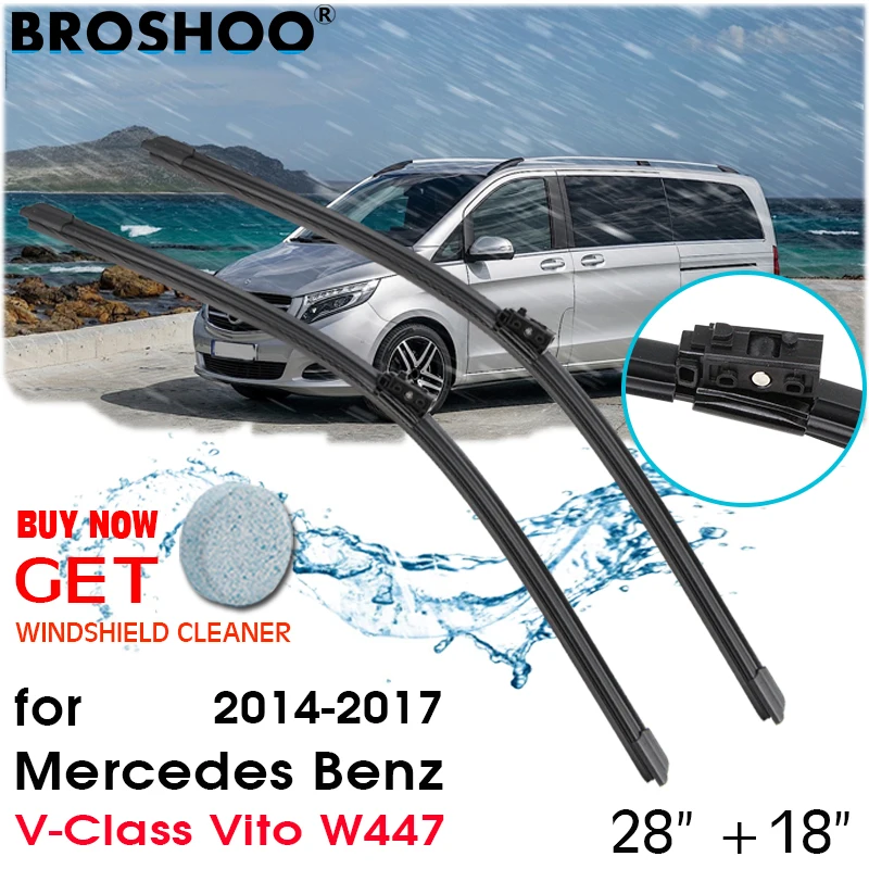 Car Wiper Blade Front Window Windscreen Windshield Wipers Auto Accessories For Mercedes-Benz V-Class Vito W447 28