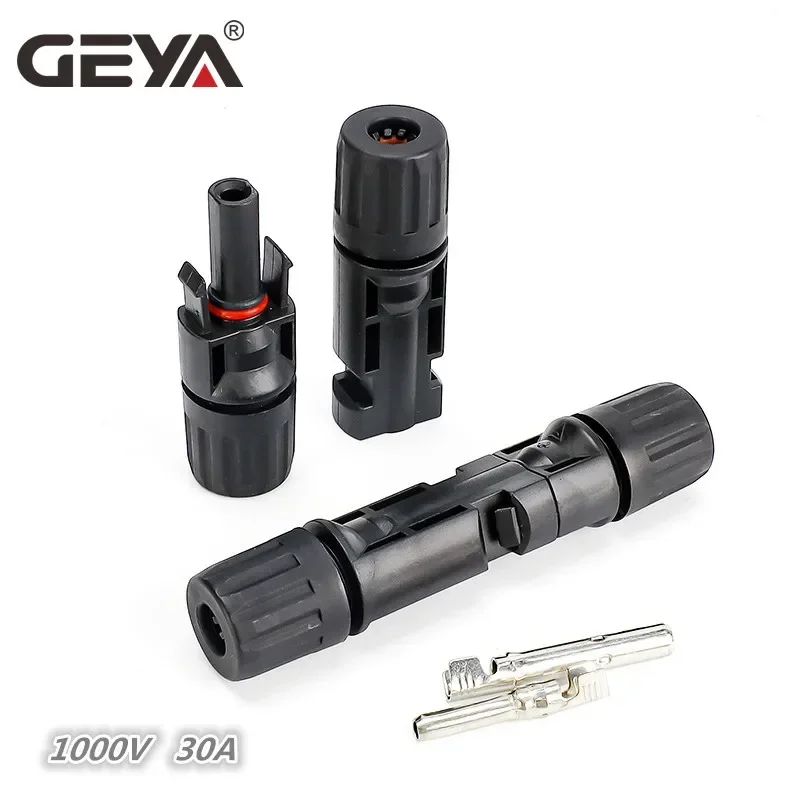 5Pairs Solar Connector with 1PCS Spanner Male Female 30A 1000VDC Solar Panel Branch Connectors for PV Cable 2.5/4mm2