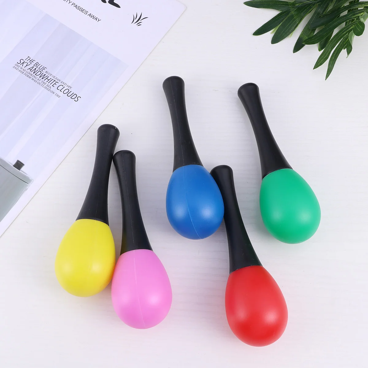 10 Pairs Mini Child Childrens Toys Percussion Shaker Toddler Instruments Egg Shakers Musical