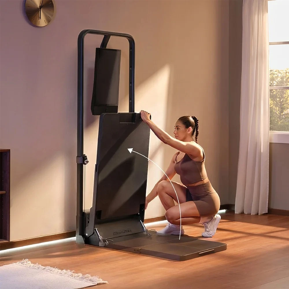 نماذج رائجة البيع لعام 2025 الكل في واحد جهاز اللياقة البدنية المنزلي الذكي للصالة الرياضية مدرب شخصي مع محطة متعددة الوظائف للتمرين المنزلي