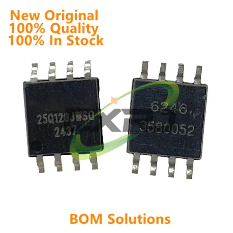 (1piece) W25Q128FV 25Q128FV 25Q128 W25Q128FWSQ GD25Q128CSIG GD25Q127CSIG MX25L12835FM2I-10G MX25U12835F QH128AHIG FL127IFO SOP8