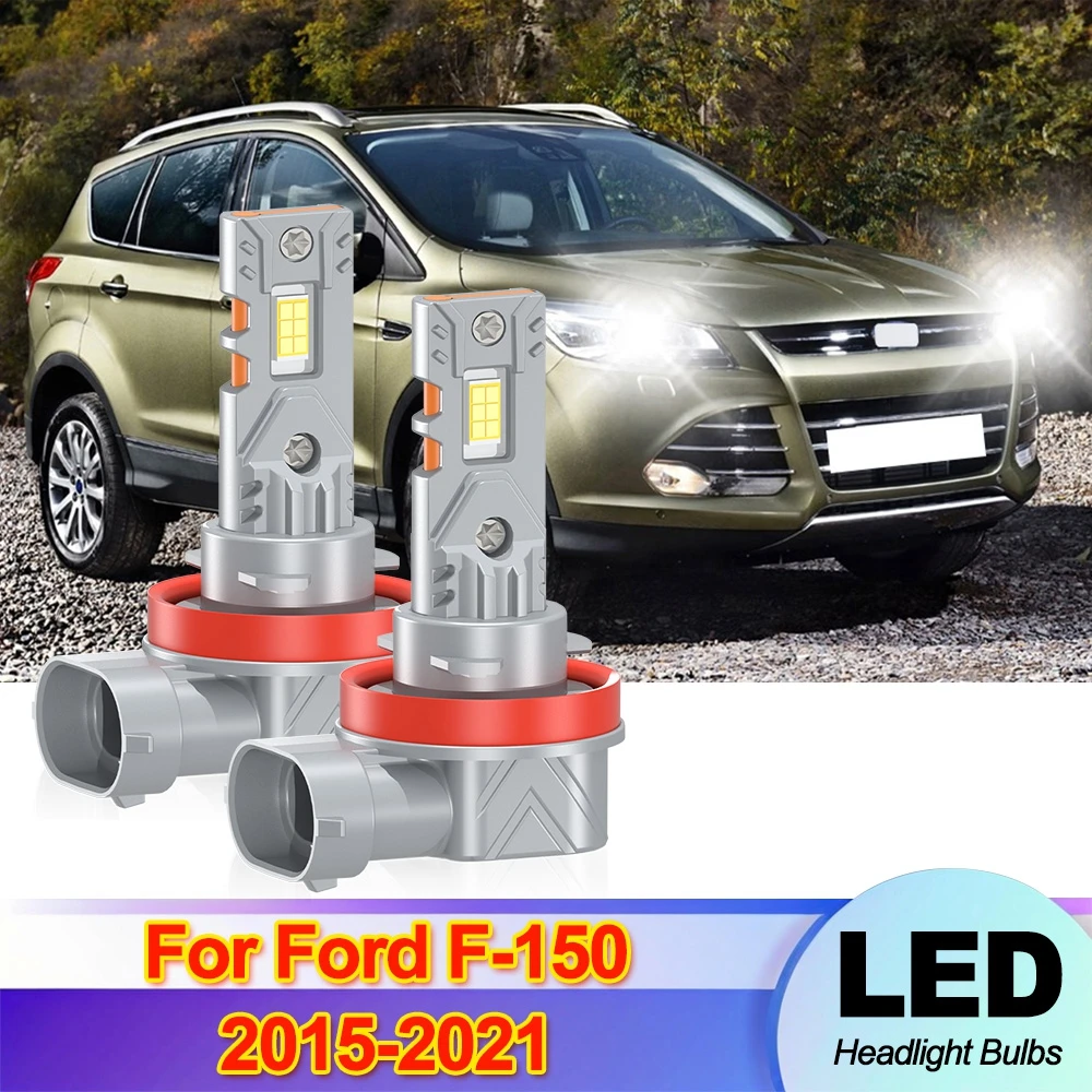 

DC12V H11 LED Headlight Bulbs 12000LM Car Headlamp 6000K White Auto front headlamp For Ford F-150 2015-2021