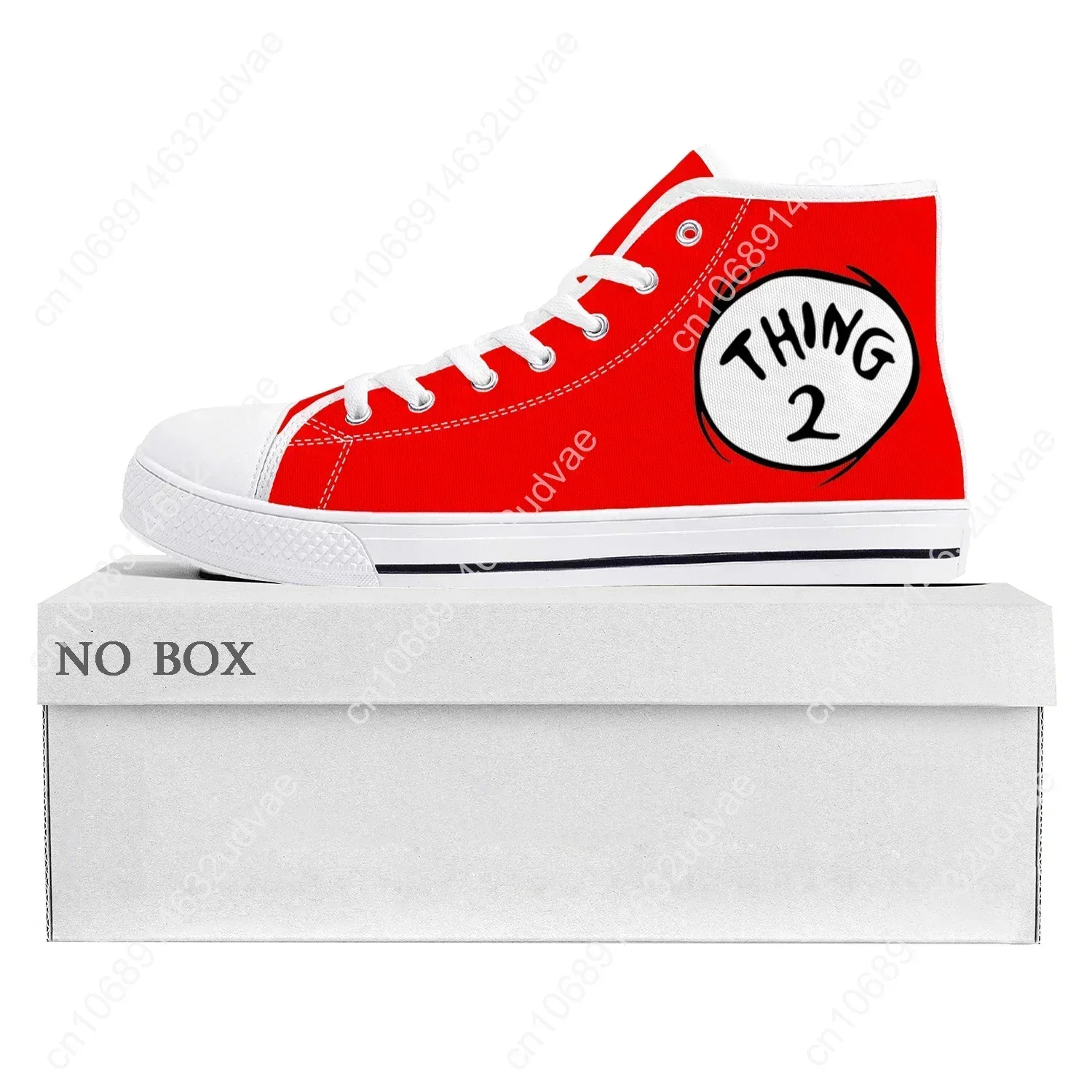 Thing 1 Thing 2 Mother Father All Thing High Top Sneakers Mens Womens Canvas Sneaker Casual Couple Shoes Custom Shoe